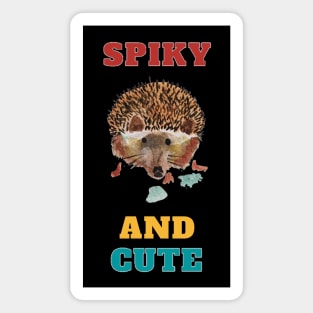 Spiky And Cute Hedgehog Magnet